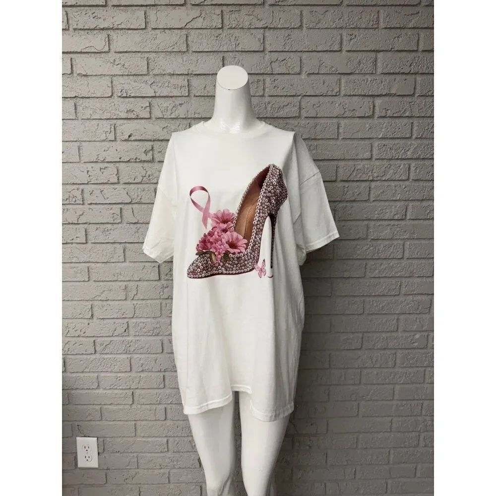 Gildan Women Cotton Short Sleeve T-Shirt Size L